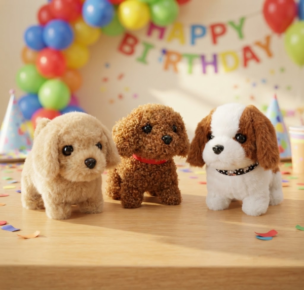 Elektrisch Simulation  Plüsch Hund Stofftier Roboter zum Geburtstag